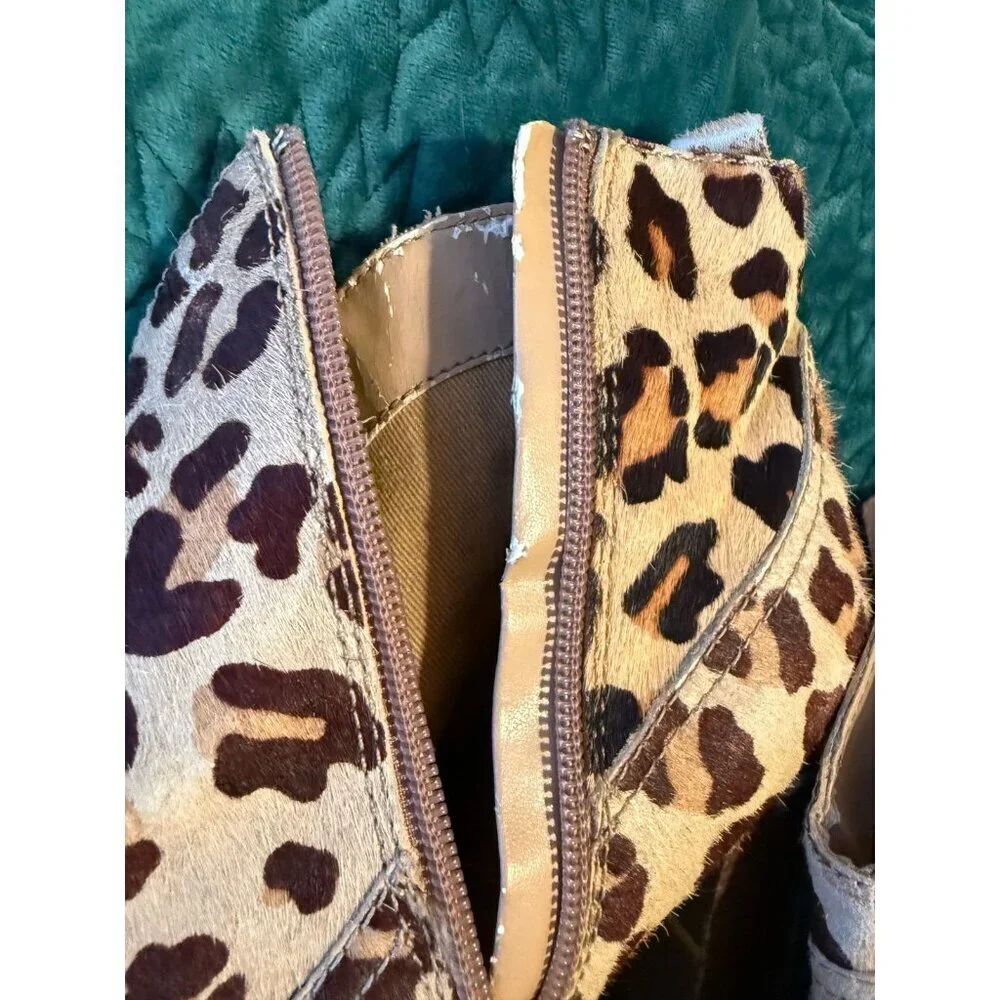 Steve Madden women’s size 8M cheetah Booties